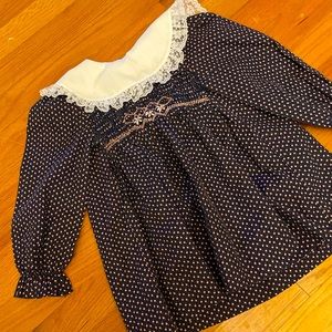Vintage babygirl smocked dress
